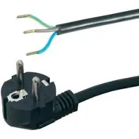VB Extend Aansluitsnoer + RA 3x0.75mm 1.5 meter zwart
