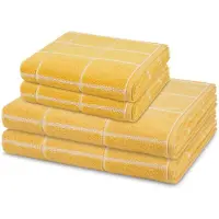 Ross Sonstiges 2 X handdoek 2 X douchehanddoek - in set 4 pack Sensual Skin Karo