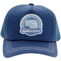 Brisa VW Collection - Volkswagen T1 Bulli Bus Retro/Vintage Mesh Trucker-Cap-Cappy, pet, muts voor heren/dames - flexibel verstelbaar & verkoelend