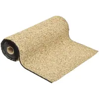vidaXL Hoofdbord met randen 203x23x118/128 cm stof taupe