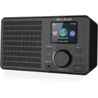 BLOW RI1 Internet Radio - WiFi & Bluetooth - LCD Display - AUX 3.5mm - Zwart