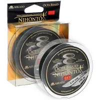 Mikado Nihonto Octa Gevlochten Vislijn 150 M Groen 0.100 mm