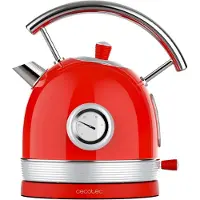 Cecotec Thermosense 420 waterkoker 1,8 l 2200 W Chroom, Rood