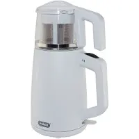 Mulex | MX045 Perfect tea express | elektrische Turkse theepot | Wit | - 2.0L + 1.0L | Led-indicator | 360° basis | 1650 W