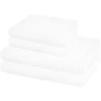 Ross Sonstiges 2 X handdoek 2 X douchehanddoek - in set 4 pack Carre