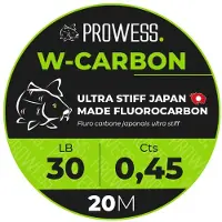 Prowess W-carbon Flurocarbon 20 M Transparant 0.300 mm