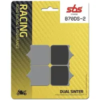 SBS Dual Road Racing Dynamic Racing Concept Hi-tech 870ds-2 Gesinterde Remblokken