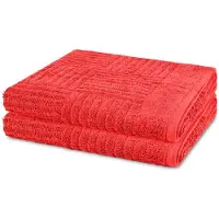 Ross Sonstiges 2 X douchehanddoek in set 2 pack Carre