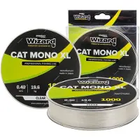 Wizard Cat Xl 1000 M Monofilament Transparant 0.400 mm