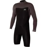 Ocean & Earth One Free Flex 2/2 Mm Long Sleeve Shorty Met Rits Op De Rug