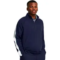 Under Armour Golf Storm Midlayer Fleece Met Halve Rits Blauw S Man