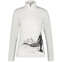 Icepeak - ellenton - Skipully met rits dames - Wit