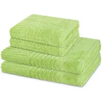 Ross Sonstiges 2 X handdoek 2 X douchehanddoek - in set 4 pack Carre