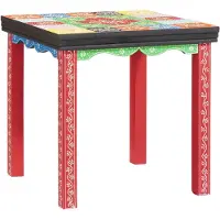 vidaXL Vierkante Tafel 3 st Multikleur 50 x 50 x 50 cm