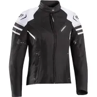 Ixon Ilana Evo Zwart Wit Dames Textiele Motorjas Maat XL