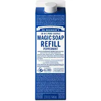 Dr. bronner's Dr. Bronner Pure Castille Soap Peppermint REFILL 946ml