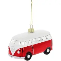 Brisa VW Collection - Volkswagen T1 Bulli Bus kerstversiering & decoratie van glas in geschenkdoos (schaal 1:40)