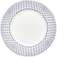 Serax Ann Van Hoey Nido plat bord D24cm blauw /wit