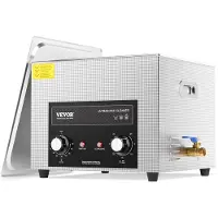 Vevor 15 L ultrasone reiniger met verwarmingstimer en mandje
