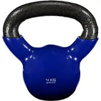 O'live Fitness Vynil 4kg Kettlebell Blauw 4 kg