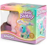Tobar knuffel konijn Animigos Magic Rainbow Bunny Rabbit pluche.