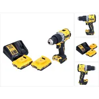 DeWalt DCD 805 D2 accu klopboormachine 18 V 90 Nm borstelloos + 2x accu 2.0 Ah + lader