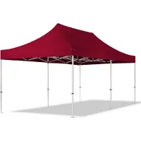 TOOLPORT 3x6 m Easy up partytent, PROFESSIONAL alu 40mm, rood