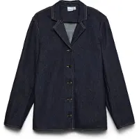 Vero Moda Blouse 'VMKanika' blauw denim