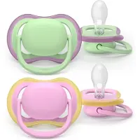 Philips AVENT Fopspeen +6m Air rose/groen 2 St Fopspeen