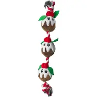 Happy pet kerstpudding flostouw 49x9x6 cm