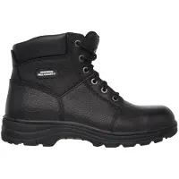 SKECHERS Work, veiligheidsschoenen met stalen neus, zwart