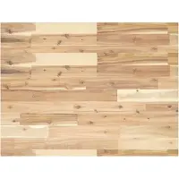 vidaXL Bureaublad 80x60x2 cm onbehandeld massief acaciahout