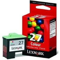 Lexmark Nr.27 (10N0227) inktcartridge kleur (origineel)