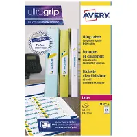 Avery Etiket L7170-25 134x11mm wit 600stuks
