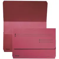 Esselte Pocket-File kartonnen dossiermappen rood (25 stuks)