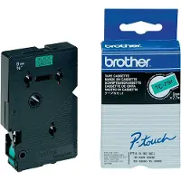 Brother TC-791 'extreme' tape zwart op groen 9 mm (origineel)