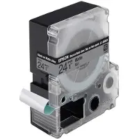 Epson LC-6SBE9 - 9m zwart op mat zilver / gelamineerd tape / 24mm (origineel)