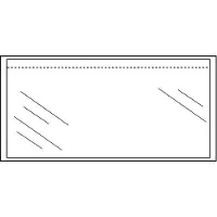 White Label Paklijst envelop onbedrukt 225 x 165 mm - A5 zelfklevend (1000 stuks)