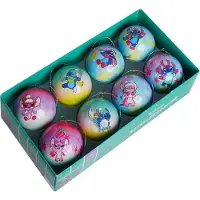 Disney Kerstballen set | | 8 stuks (Schuim, Stitch en Angel)
