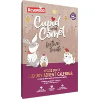 Rosewood Knaagdiersnack Cupid & Comet Adventkalender Veggie Burst 120 Gr