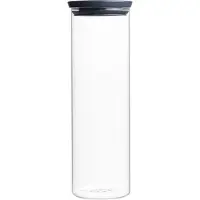 Brabantia stapelbare voorraadbus 1,9 l - Glas