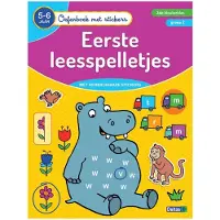 Deltas Oefenboek met stickers-eerste lees Stickerboek