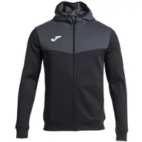 Joma Campus Street Full Zip Sweatshirt Zwart L Man