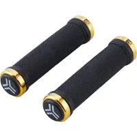 Sb3 paar KHEOPS Lock On Grips Zwart Goud || Maat: 30