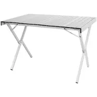 Aktive 63050 71x108x72cm Folding Camping Table Wit 63050 71 x 108 x 72 cm