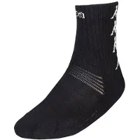 Kappa Eleno Korte Sokken Zwart EU 39-42