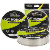 Wizard Cat Xl 150 M Monofilament Transparant 0.800 mm