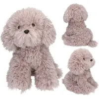 TOPModel Pluche hond Max, grijs, 30 cm. FUR EVER FRIENDS