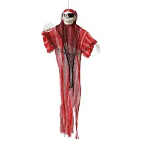Bigbuy Decoratie - Home - Skelet - Rood - Plastic - Binnen