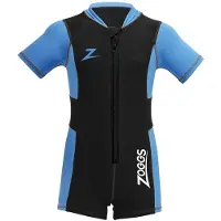 Zoggs Light 1.5 Mm Short Sleeve Shorty Blauw 8 Years Jongen
